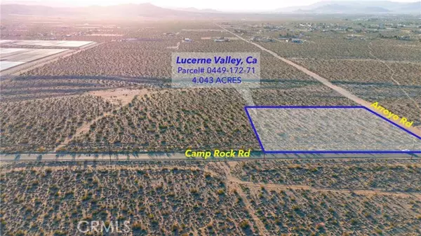 Lucerne Valley, CA 92356,0 Camp Rock Road