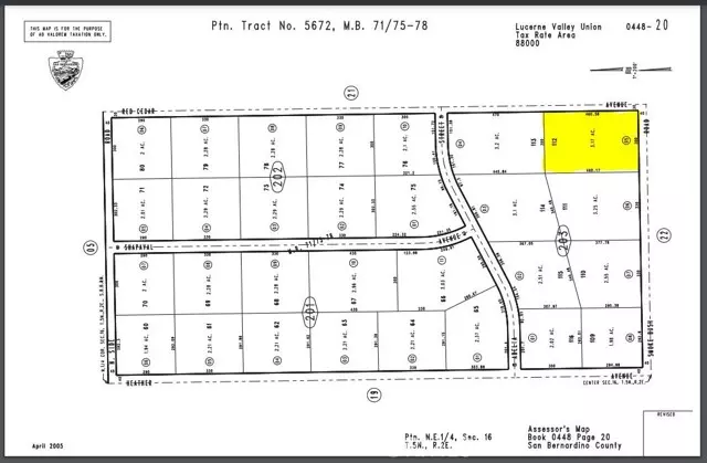 Lucerne Valley, CA 92356,0 Smoke Bush Parcel #0448-203-05 Road