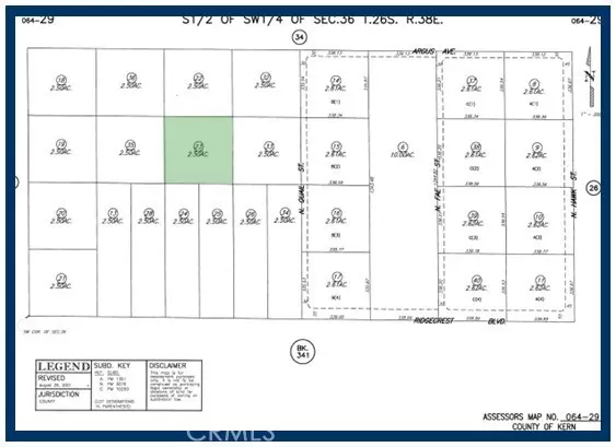 2 Near Ridgecrest Boulevard, Inyokern, CA 93527