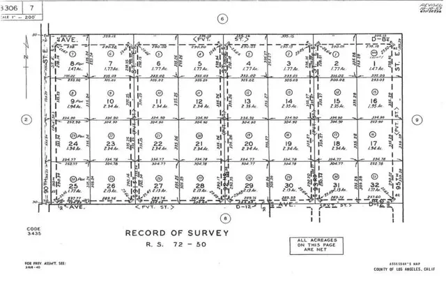 93 Vac/93 Ste/Vic Avenue D-10, Other - See Remarks, CA 93535