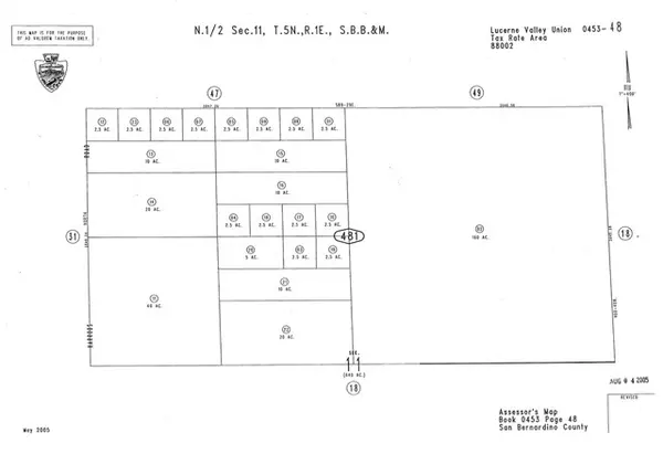 0 0453-481-10-0000, Lucerne Valley, CA 92356