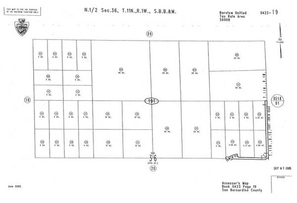 0 0423-191-09-0000, CA San Bernardino County, Barstow, CA 92311