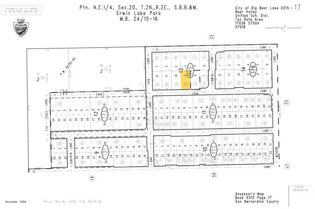 0 F Lane, Big Bear City, CA 92314