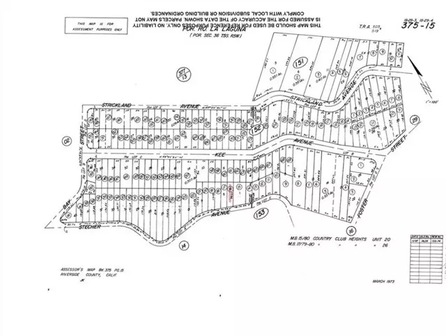 Lake Elsinore, CA 92530,0 Stecher Avenue