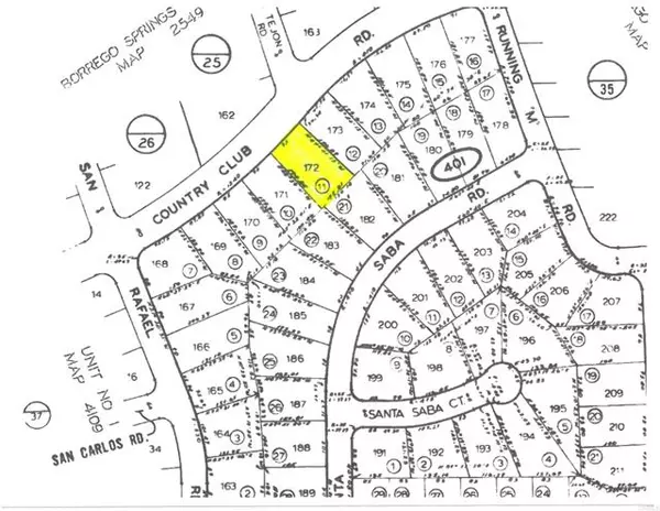 Country Club Drive, Borrego Springs, CA 92004