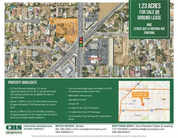 Fontana, CA 92335,9096 Citrus Avenue