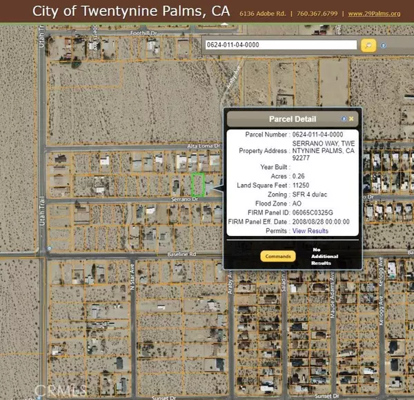 Twentynine Palms, CA 92277,1104 Serrano Way