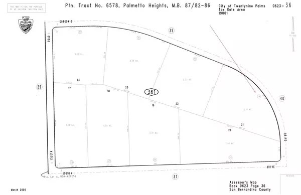 Twentynine Palms, CA 92277,0 Gorgonio Drive