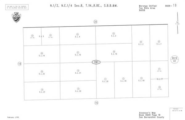 0 Desert View RD, Twentynine Palms, CA 92277