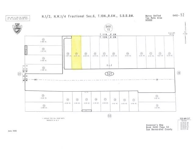 Other - See Remarks, CA 92342,0 Salton Rd. 58 Hwy (Mojave Barstow)