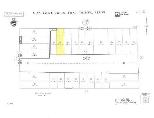 0 Salton Rd. 58 Hwy (Mojave Barstow), Other - See Remarks, CA 92342