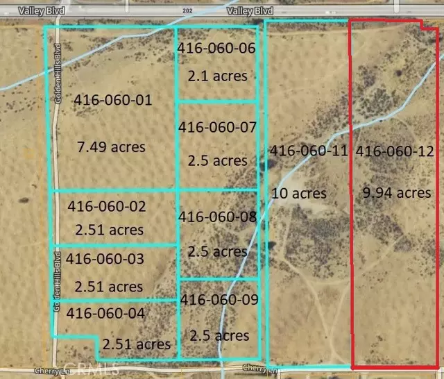 0 Valley, Tehachapi, CA 93561