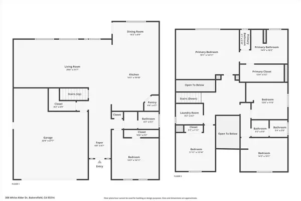 Bakersfield, CA 93314,308 White Alder Drive