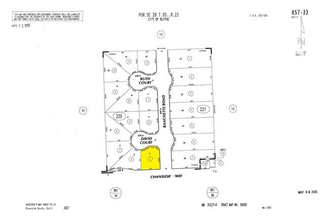 0 Ranchette Estates Lot #1, Blythe, CA 92225