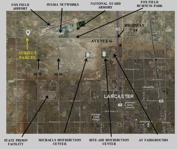 0 W 64th Street W and G Avenue, Lancaster, CA 93534