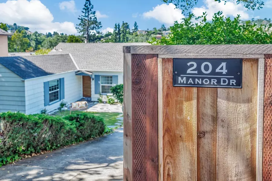 204 Manor Drive, San Carlos, CA 94070