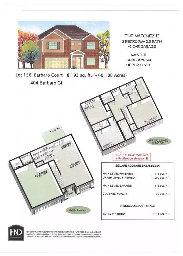 Burns, TN 37029,404 Barbaro Court Lot 156