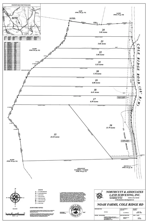 Manchester, TN 37355,0 Cole Ridge Road