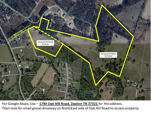 Dayton, TN 37321,0 Oak Hill Road