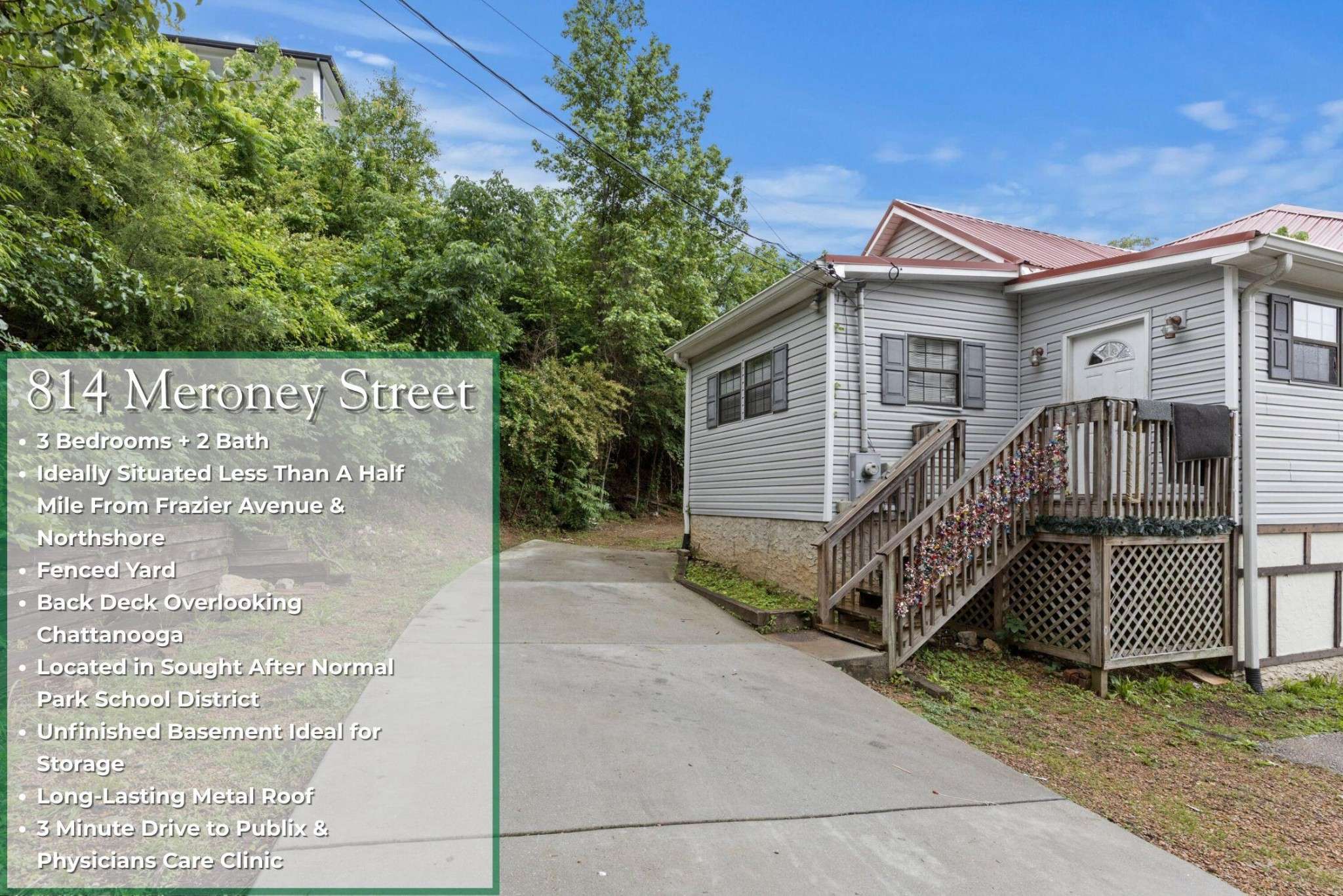 Chattanooga, TN 37405,814 Meroney Street
