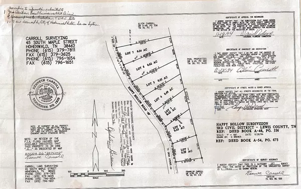 Hohenwald, TN 38462,166 Happy Hollow Rd