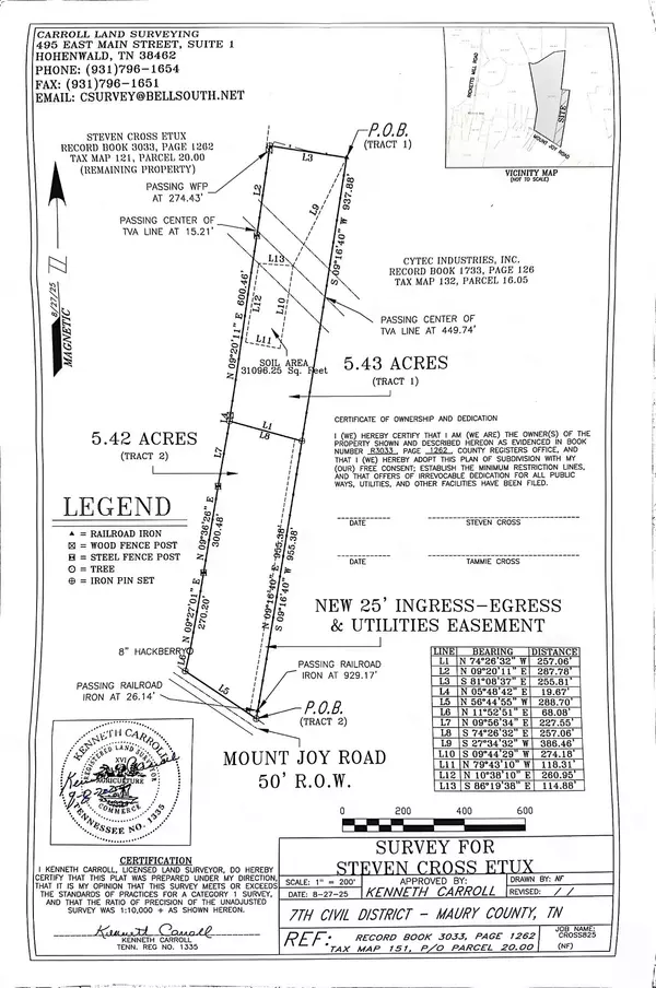 Mount Pleasant, TN 38474,1 Mount Joy Rd