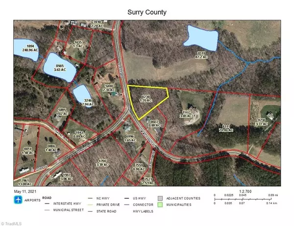 Pinnacle, NC 27043,1.57 Ac Burge RD #1.57 Acre