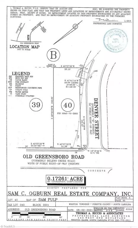 0000 Old Greensboro RD, Winston Salem, NC 27101