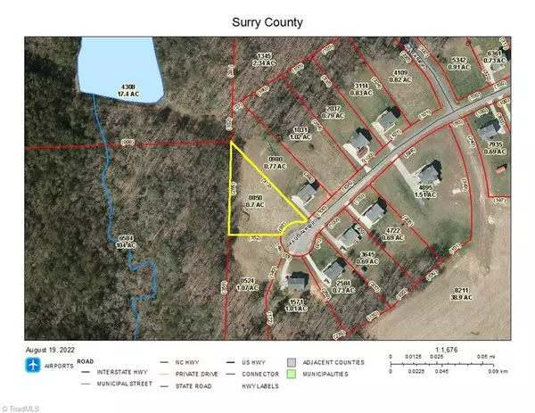Mount Airy, NC 27030,00 Page Farm RD #.74 Ac