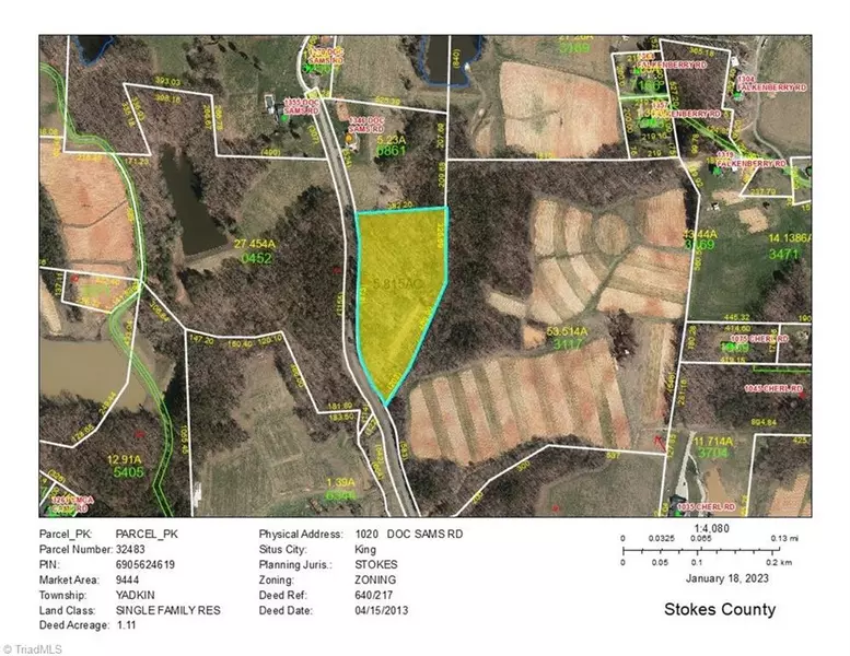 5.8 Acres Doc Sams RD, King, NC 27021