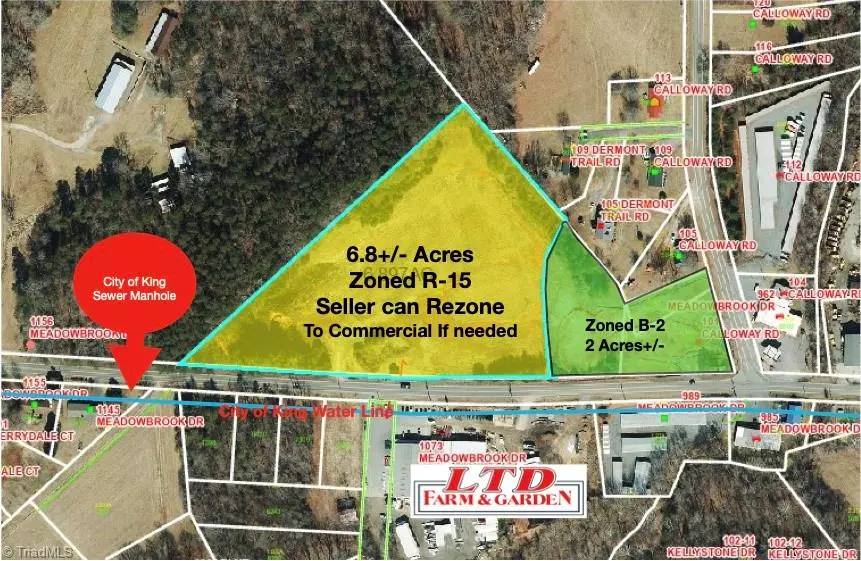 King, NC 27021,6.8 Acres Meadowbrook DR