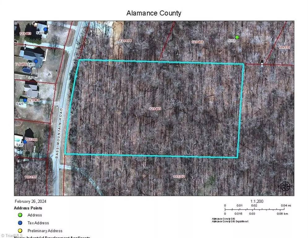 Snow Camp, NC 27349,00 Bass Mountain RD