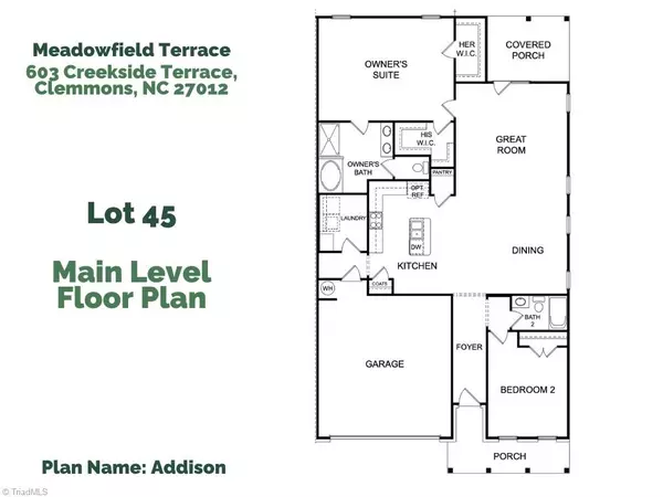 Clemmons, NC 27012,603 Creekside TER