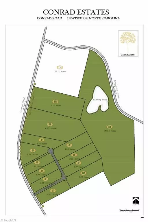 Lewisville, NC 27023,Lot 2 - Conrad Estates Conrad RD