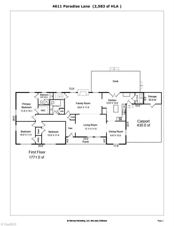 Winston-salem, NC 27101,4611 Paradise LN