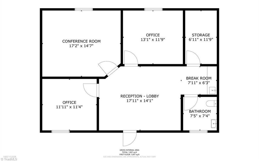 Reidsville, NC 27320,1404 & 1406 Front ST