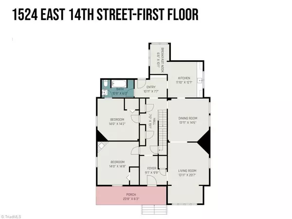 Winston-salem, NC 27105,1524 E 14th ST