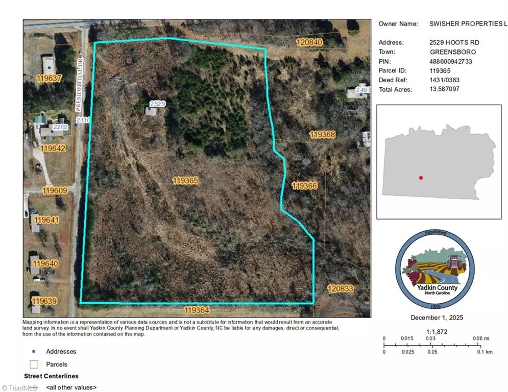 Yadkinville, NC 27055,00000 Hoots RD