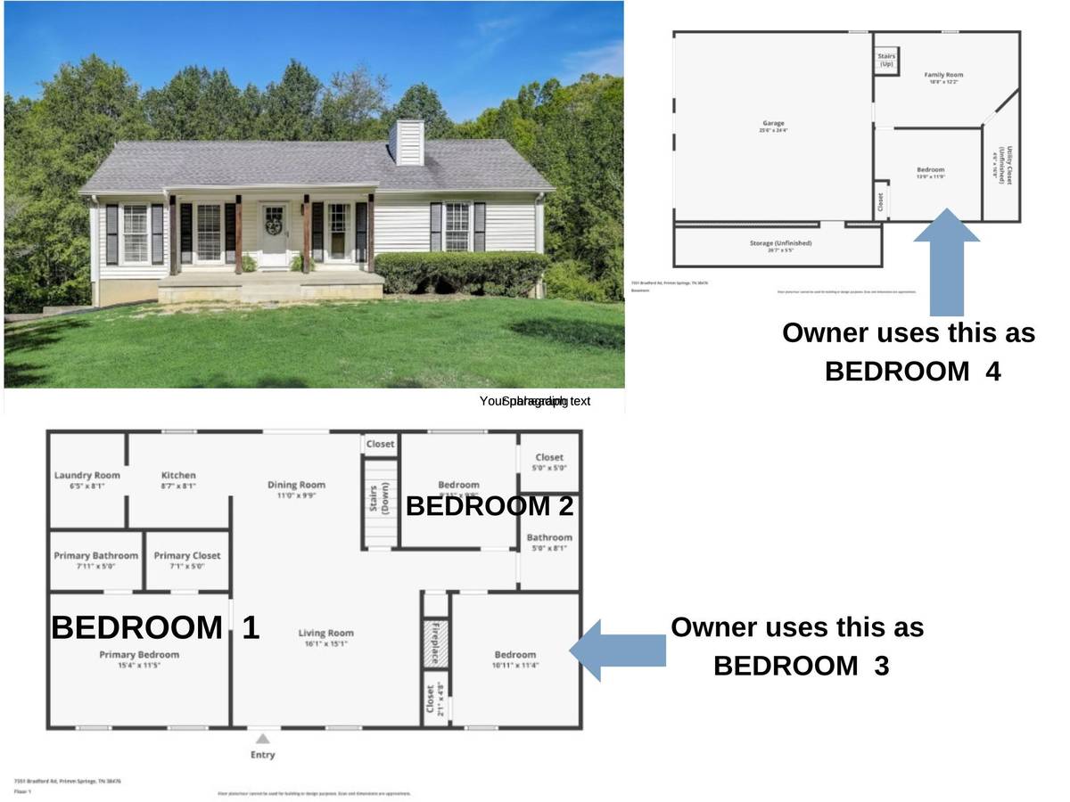 Primm Springs, TN 38476,7351 Bradford Rd