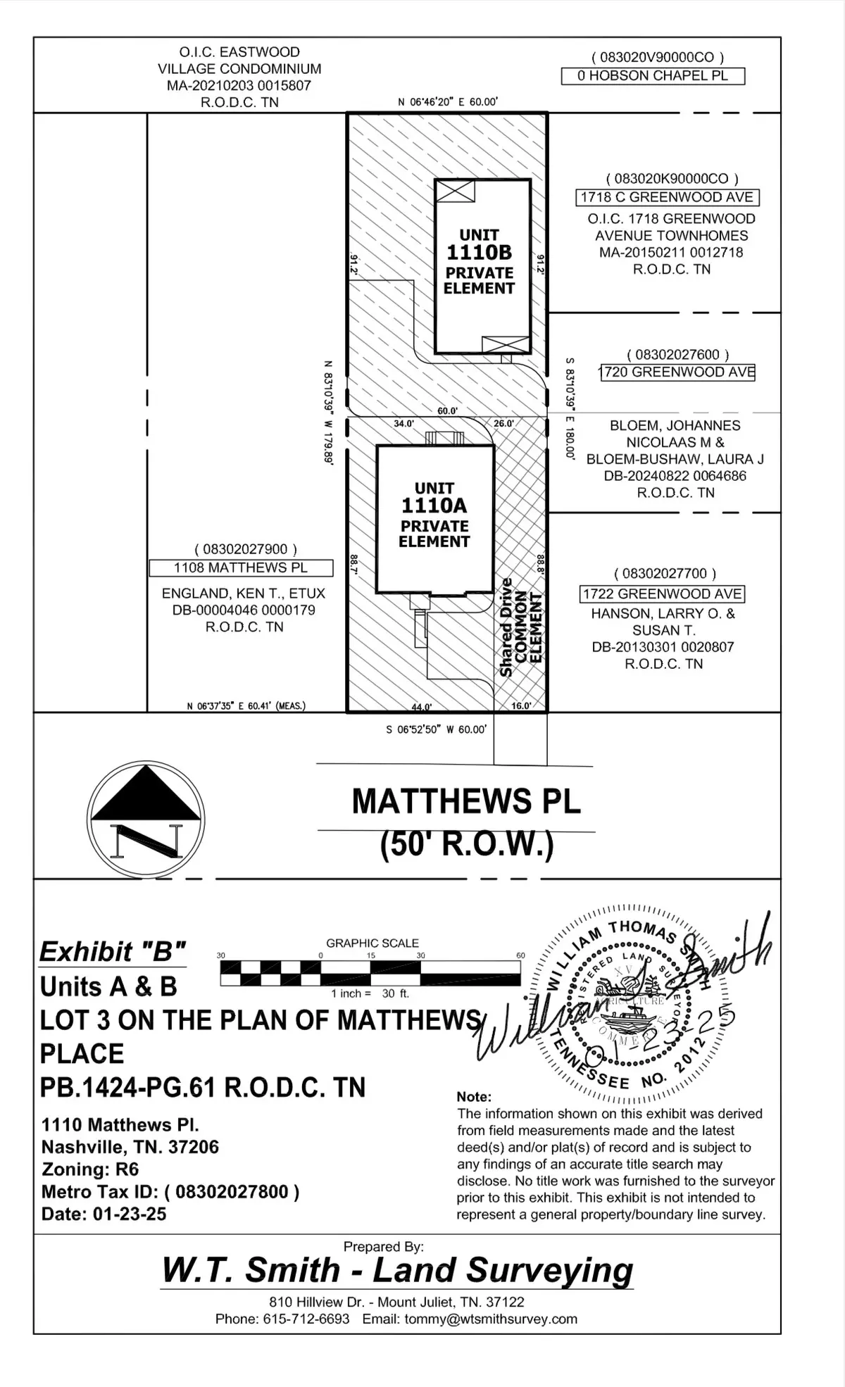 Nashville, TN 37206,1110 Matthews Pl