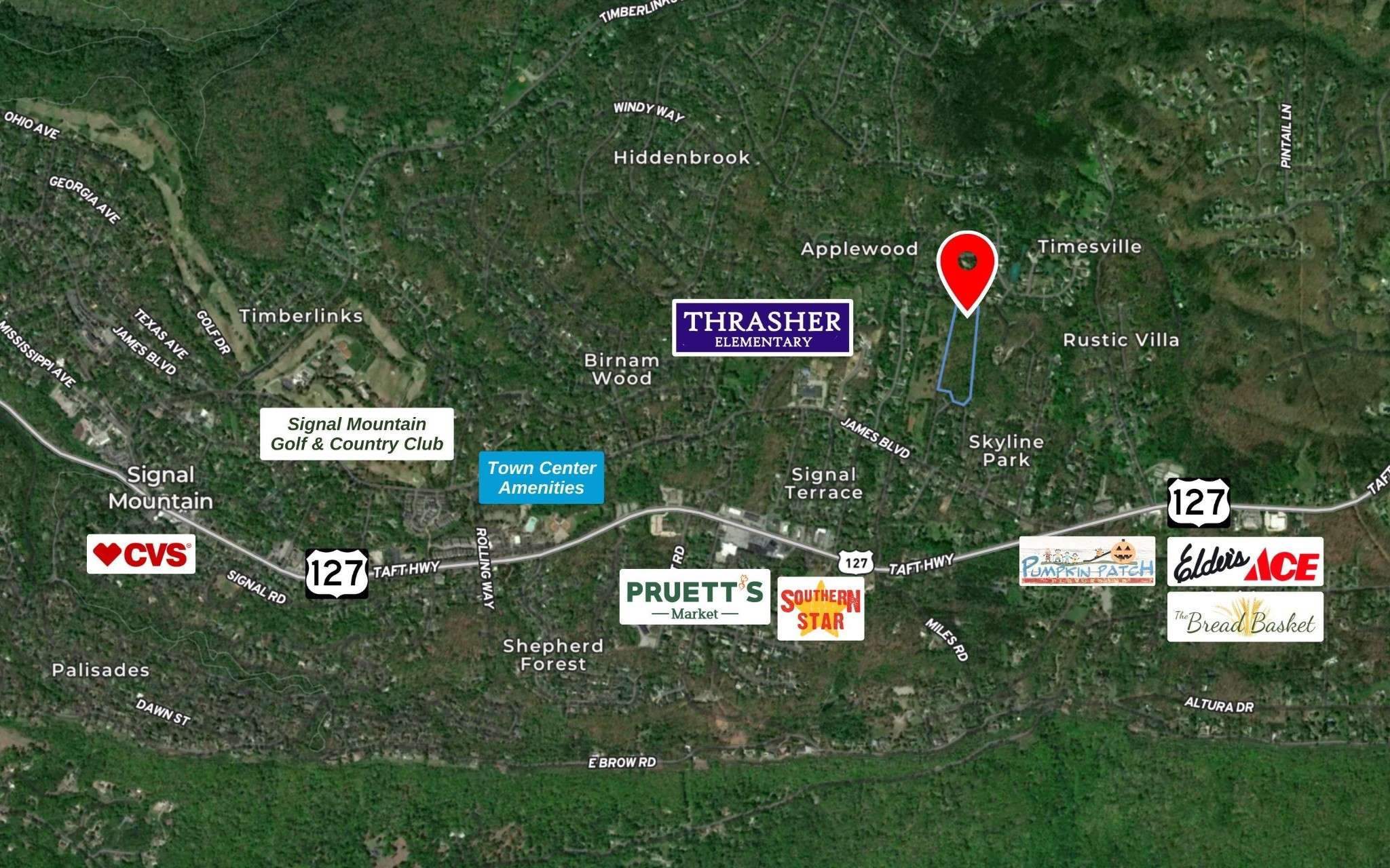 Signal Mountain, TN 37377,10 Majestic Oaks Drive
