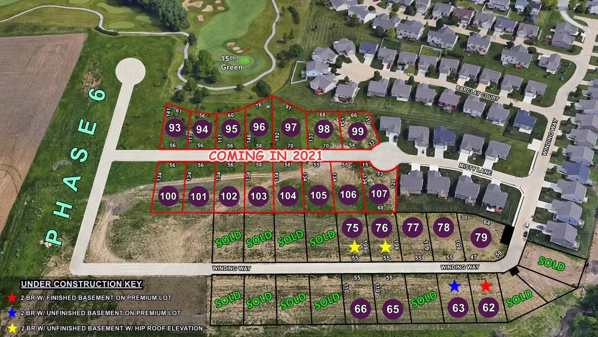 Bloomington, IL 61705,Lot 63 Winding WAY