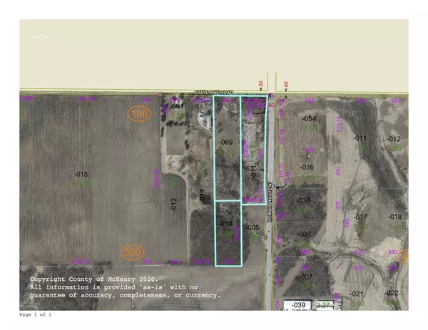 Lot 1, 2, 3 State Line RD, Hebron, IL 60034