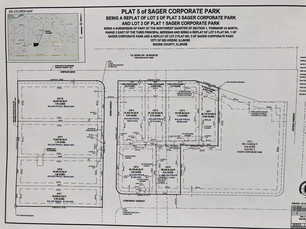 Belvidere, IL 61008,Lot 2 Chrysler DR