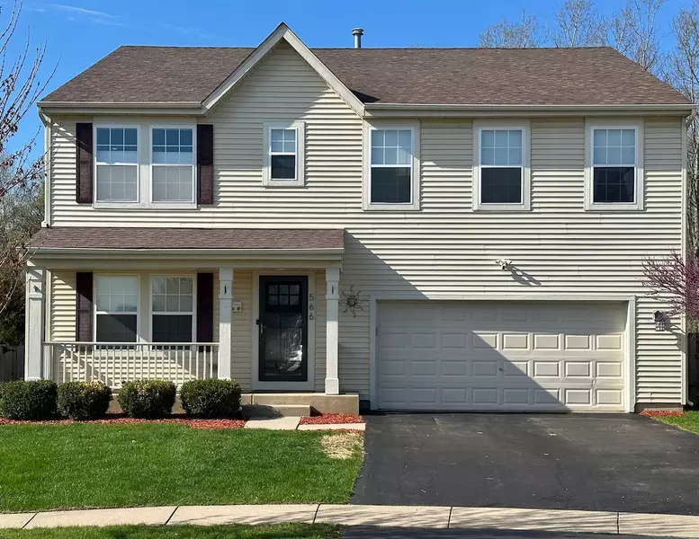 566 Canterbury LN, Pingree Grove, IL 60140