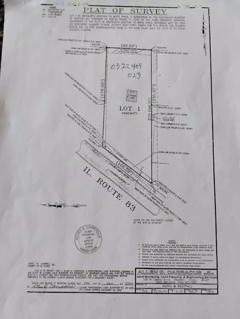 Bensenville, IL 60106,17w174 LOT 1 Woodland AVE