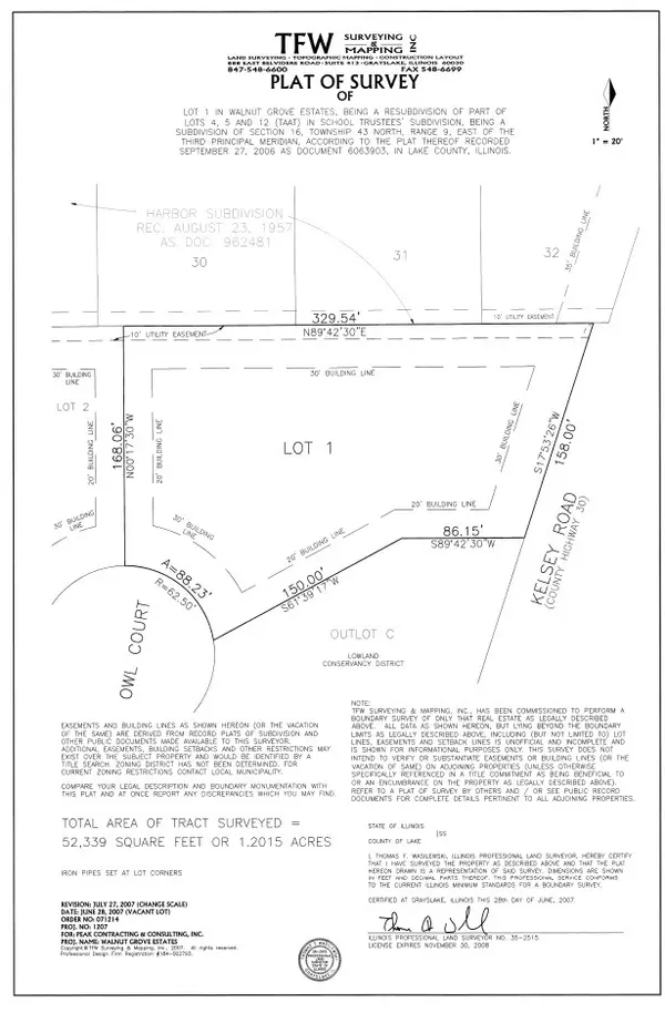 Lake Barrington, IL 60010,Lot 1 N Owl CT