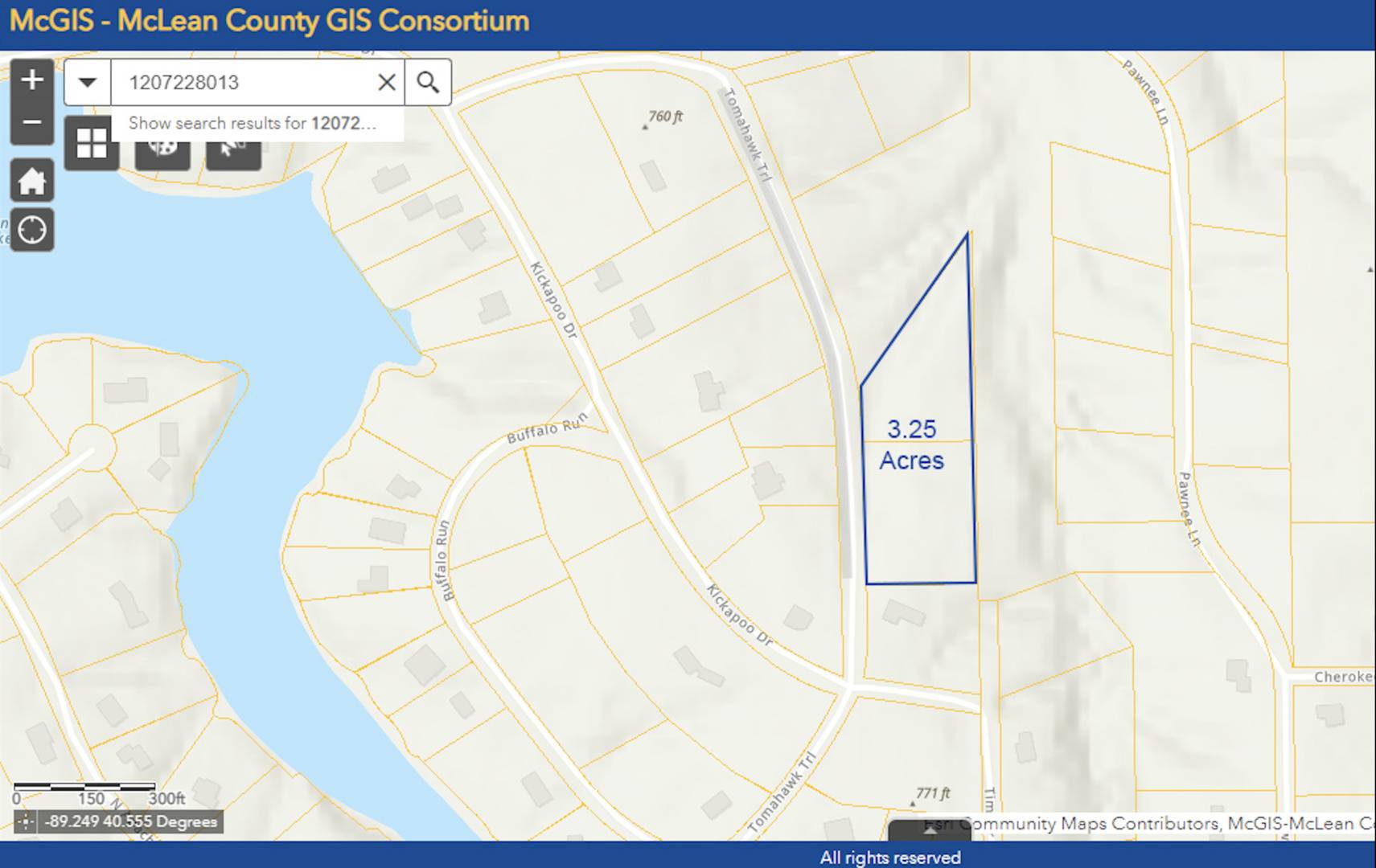 Danvers, IL 61732,156, 157, 158, 159 Tomahawk TRL