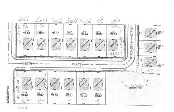 16352 169 Lot #7 PL, Oak Forest, IL 60452