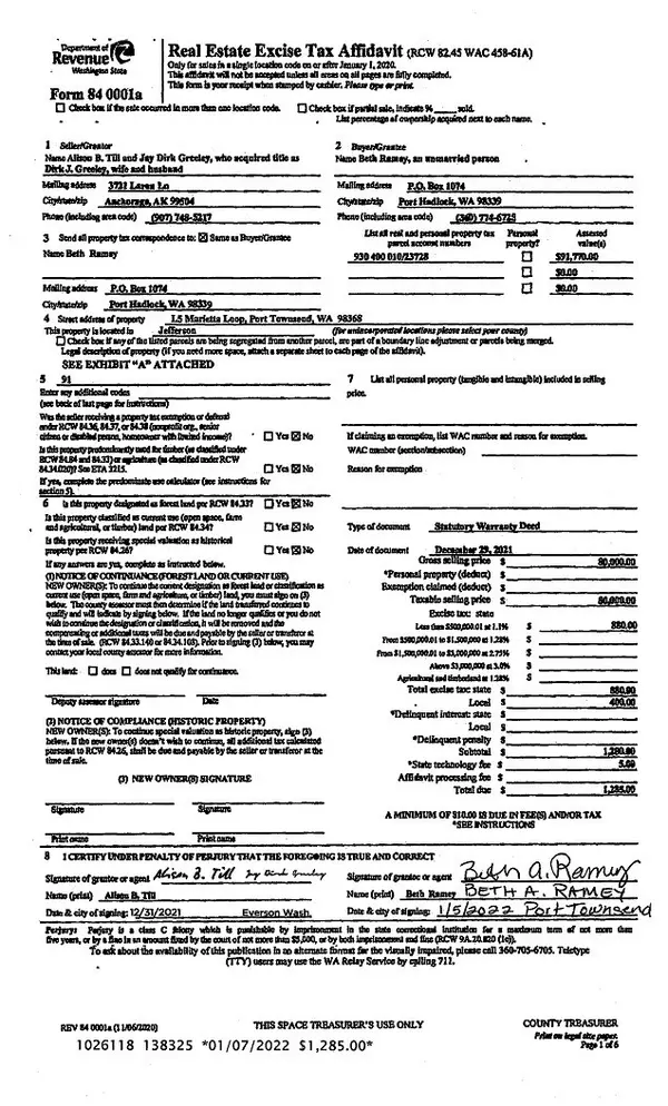 Port Townsend, WA 98368,0 L5 Marietta LOOP